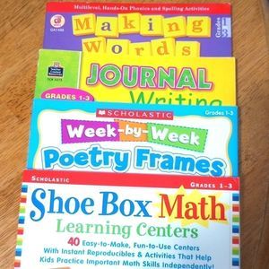 4 WORKBOOKS GR 1-3